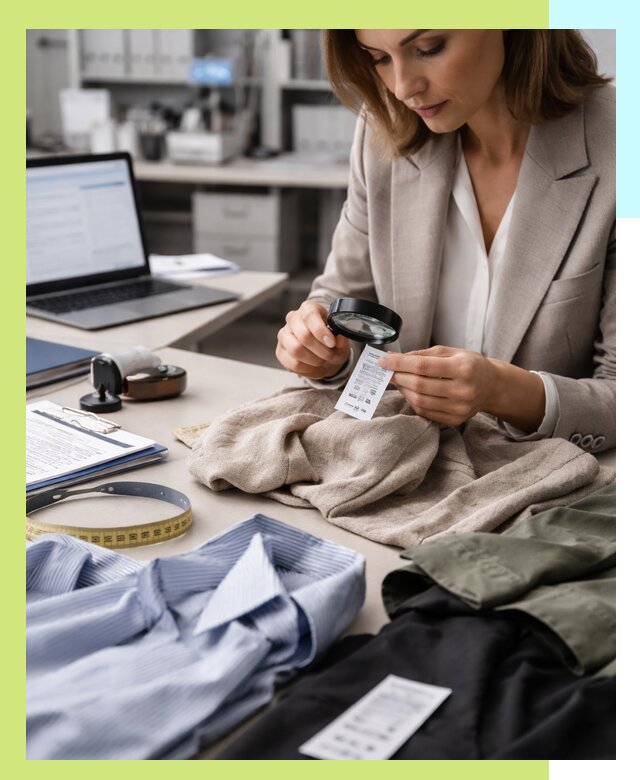 Сертификация одежды и текстиля в Челябинске, быстрая экспертиза