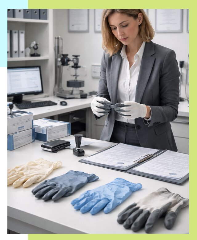 Сертификация перчаток в Челябинске от 8765 р. | Алешин-Члб