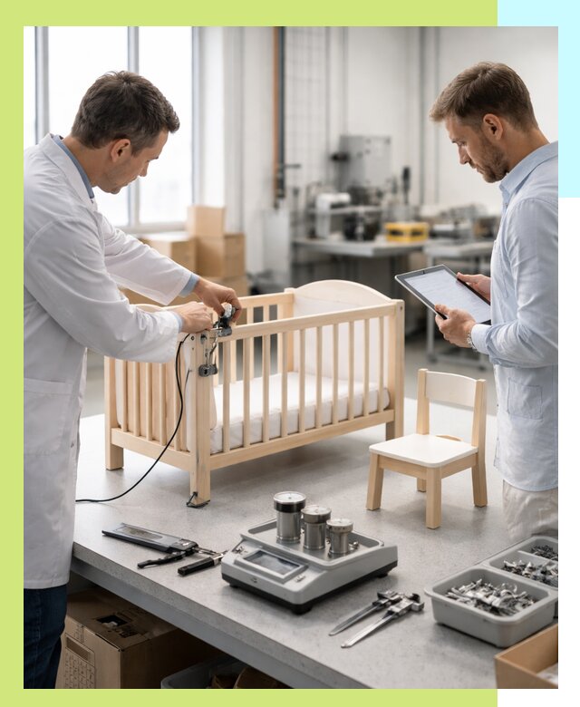 Сертификация детской мебели и проверка безопасности в Челябинске