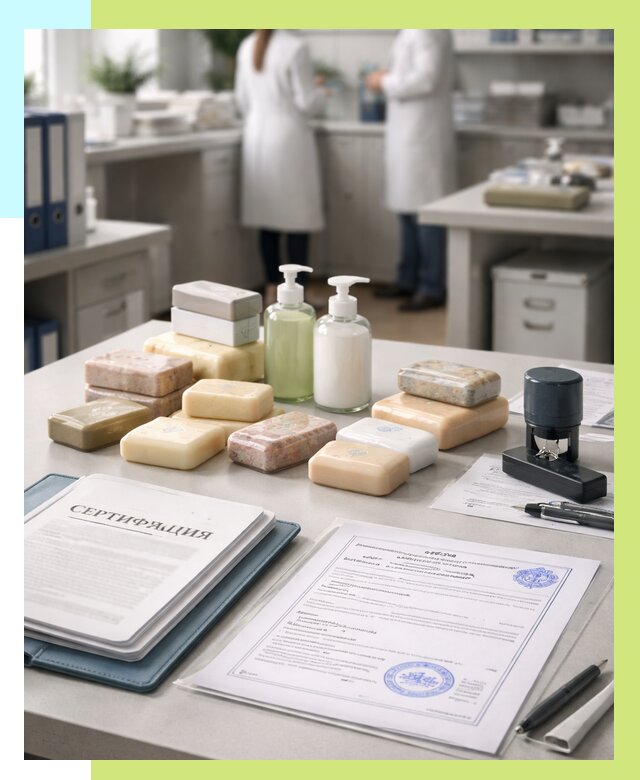 Сертификация мыла и сертификат на мыло в Челябинске от 12374 | Алешин-Члб