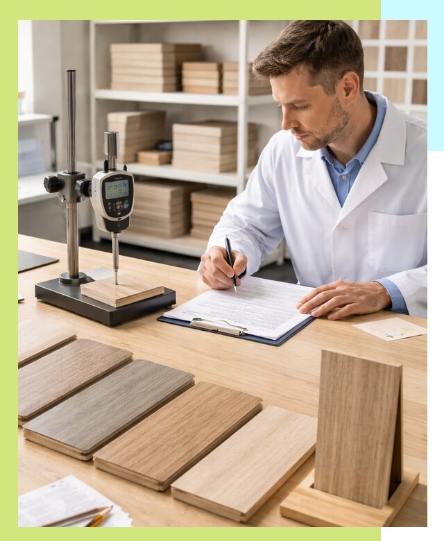 Сертификация ламината с испытаниями и оформлением документов в Челябинске