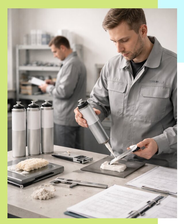 Сертификация монтажной пены и соответствие стандартам в Челябинске