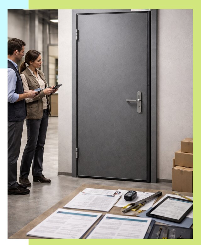 Сертификация противопожарных дверей в Челябинске от 9281 р. | Алешин-Члб