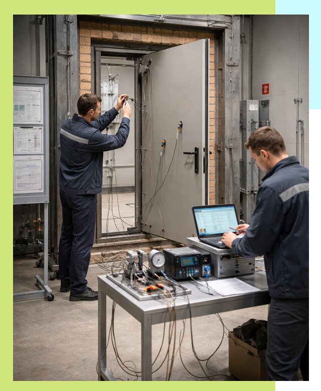 Сертификация противопожарных дверей в Челябинске по ГОСТ и ТР