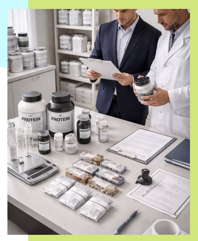 Сертификация спортивного питания в Челябинске от 15468 р., Алешин-Члб