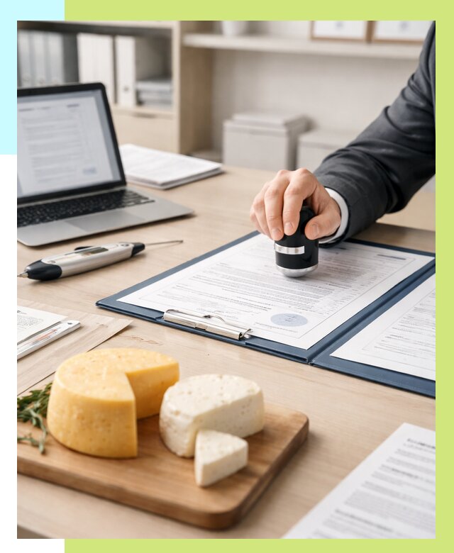 Сертификация сыров в Челябинске от 15468 р | Сертификат на сыр Алешин-Члб