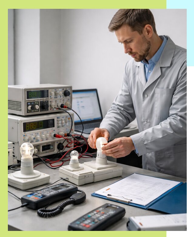 Сертификация ламп и светильников в Челябинске по нормативам