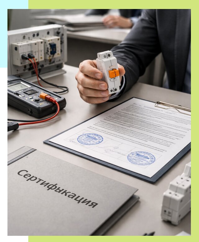Сертификация выключателей под ключ в Челябинске от 15468 р. | Алешин-Члб