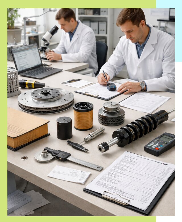 Сертификация автозапчастей и комплектующих в Челябинске по ГОСТ