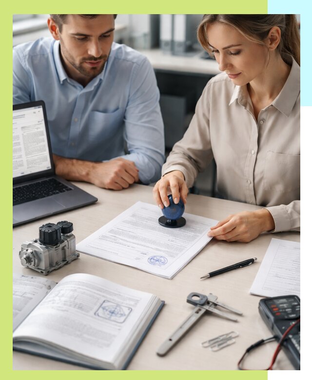 Выдача паспорта изделия и техническая экспертиза продукции в Челябинске