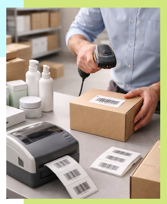 Штрихкодирование продукции в Челябинске от 4640 р. | Алешин-Члб