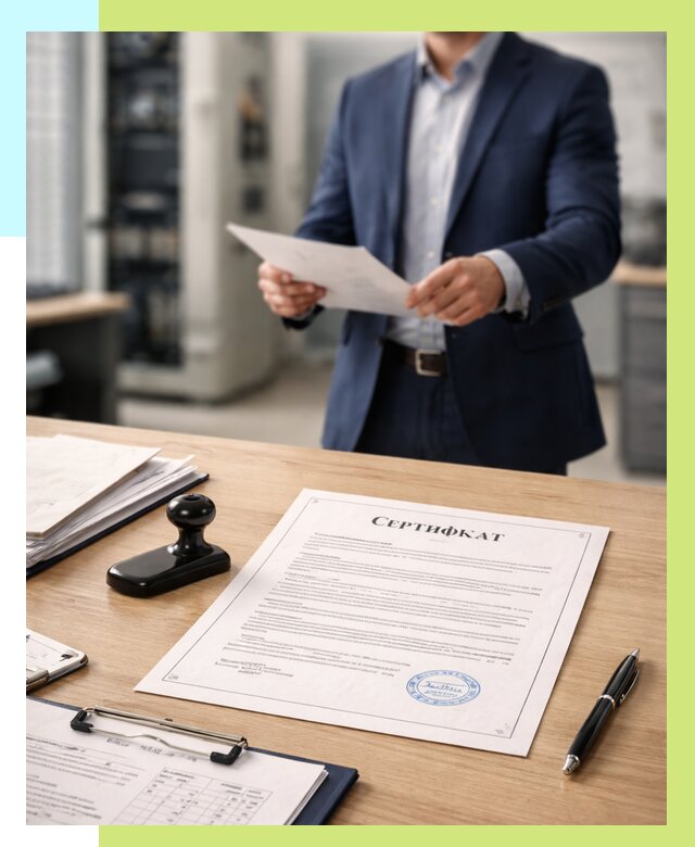 Сертификат на оборудование в Челябинске от 15468 р. | Алешин-Члб