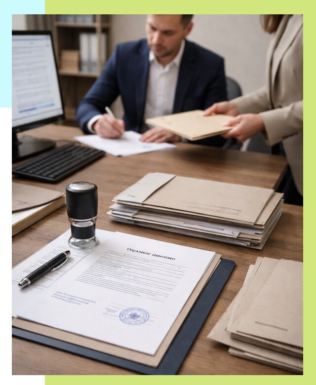 Отказное письмо для таможни в Челябинске от 3094 р, Алешин-Члб