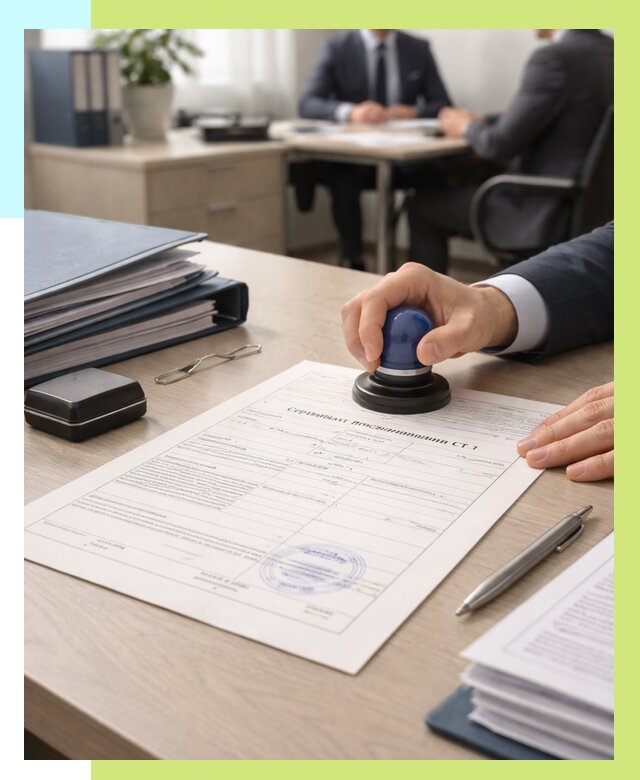 Сертификат происхождения СТ 1 в Челябинске от 4640 р. | Алешин-Члб