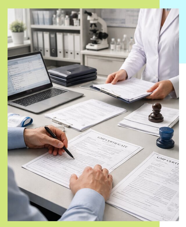 Оформление сертификата GMP в Челябинске для фармпроизводства