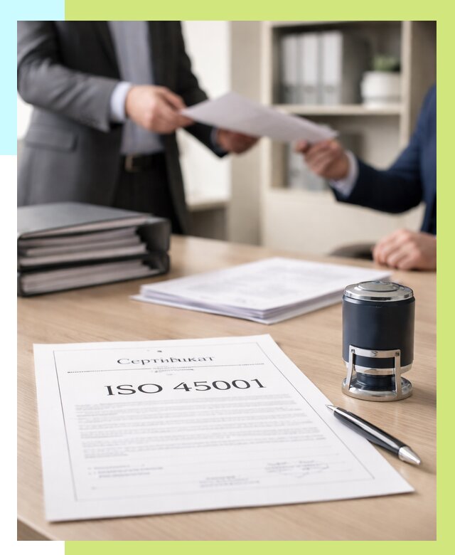 Сертификат ISO 45001 в Челябинске под ключ от 46404 р. | Алешин-Члб