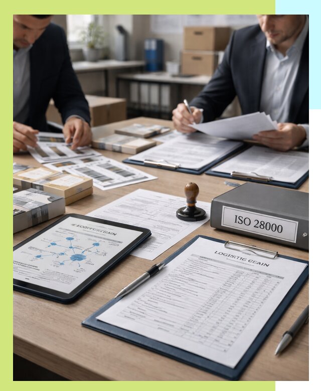 Получение сертификата ISO 28000 по безопасности цепи поставок в Челябинске