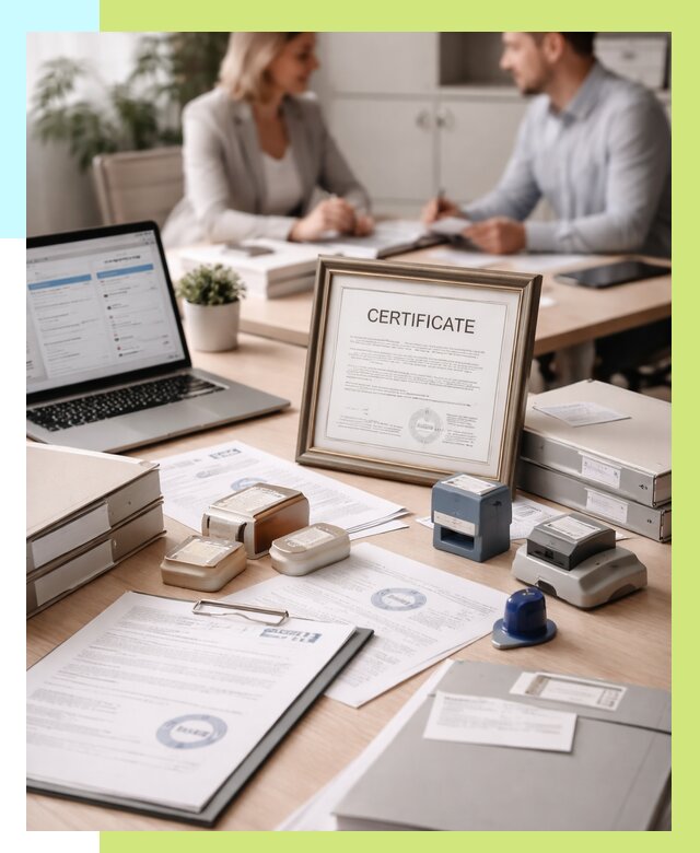 Сертификация компании в Челябинске от 46404 р. | Алешин-Члб — заказ